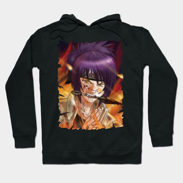 ANKO CALL OF THE NIGHT ANIME MERCHANDISE Hoodie by julii.draws